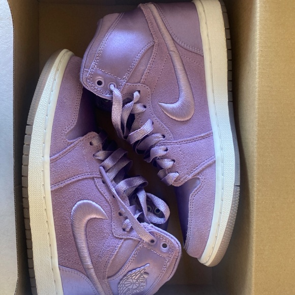 Purple Air Jordans - Picture 5 of 6